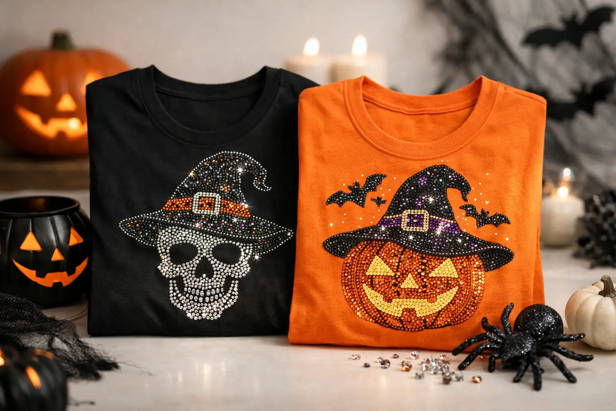 Rhinestone Halloween Shirts That Steal the Spotlight