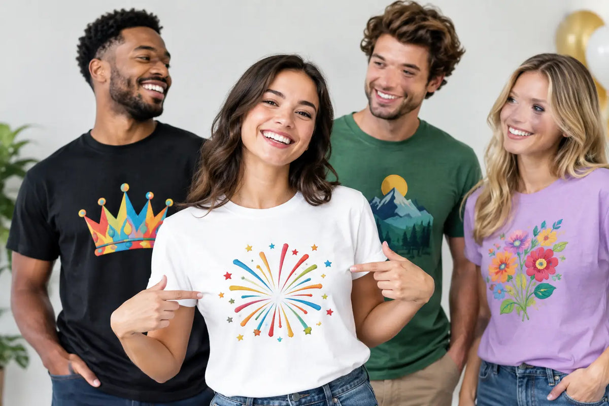 Celebration Shirt Personalization That Steals the Show
