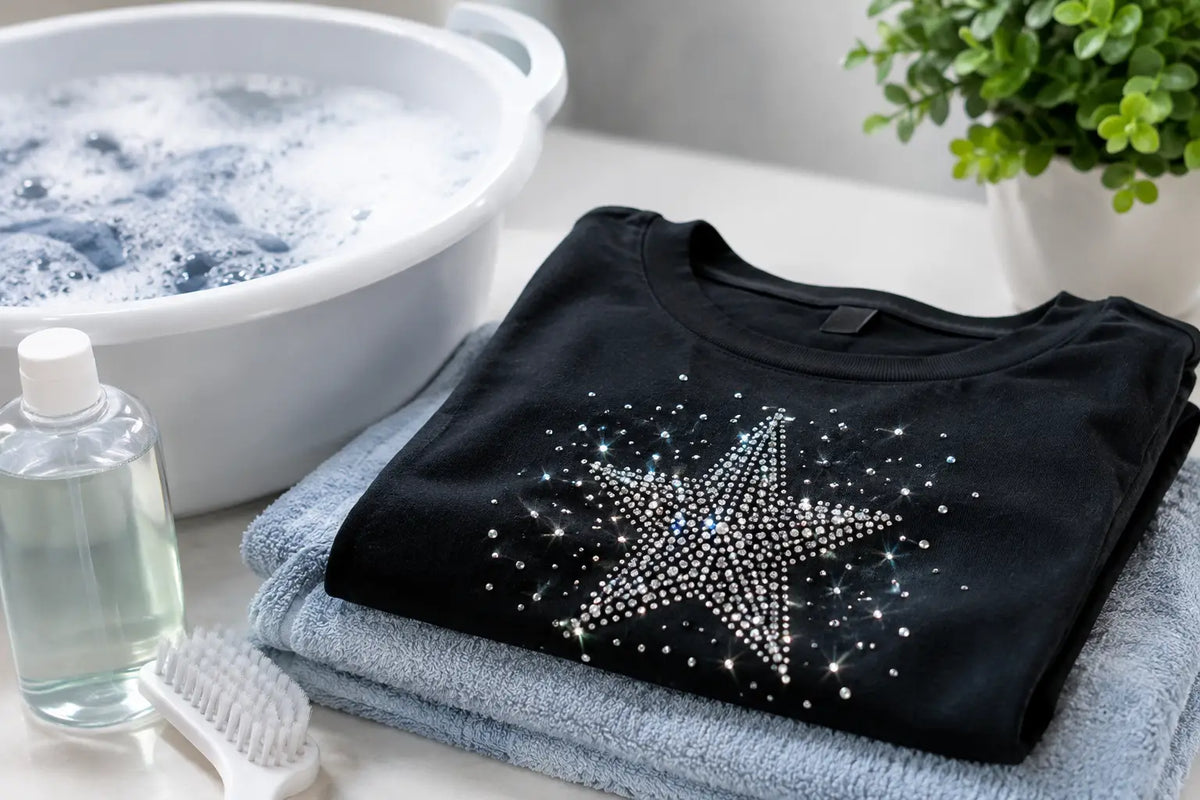 How to Wash Rhinestone Shirts and Keep Them Sparkling