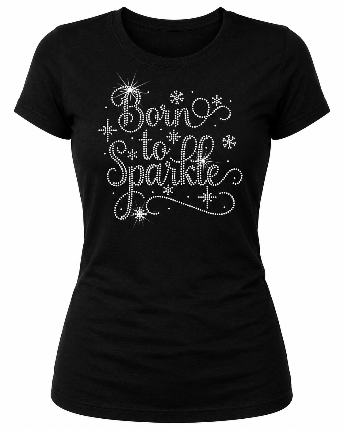 Born to Sparkle Rhinestone T-Shirt