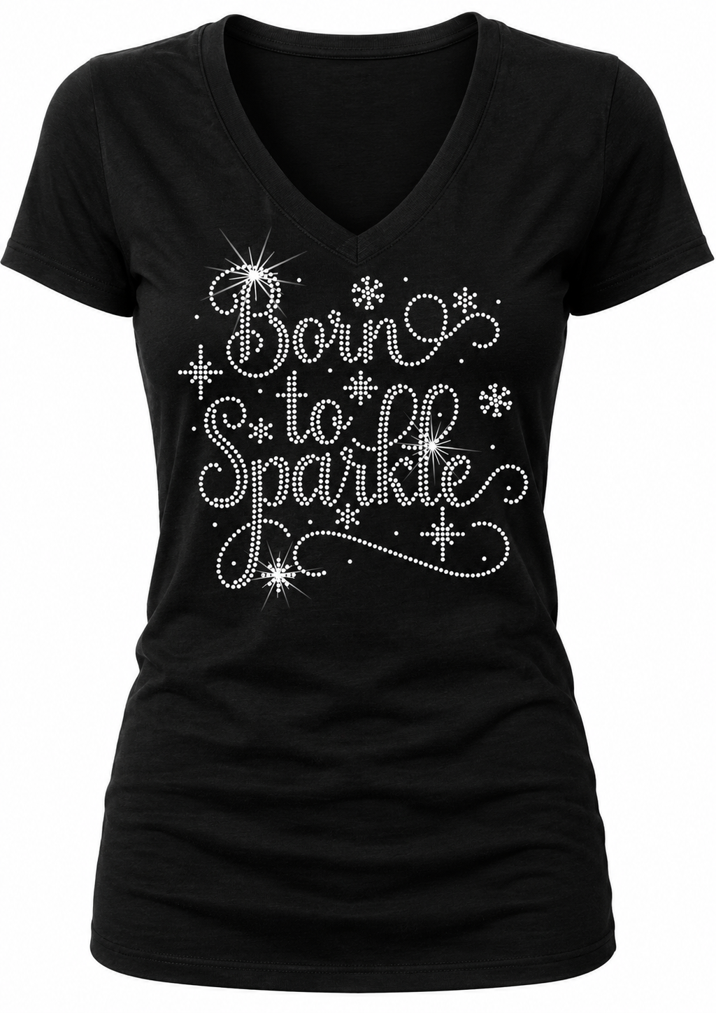 Born to Sparkle Rhinestone T-Shirt