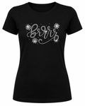 BRRR Snowflake - Christmas Rhinestone T-shirt