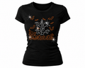 TRICK OR TREAT BATS - HALLOWEEN RHINESTONE T-SHIRT
