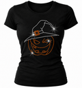 PUMPKIN HEAD - HALLOWEEN RHINESTONE T-SHIRT