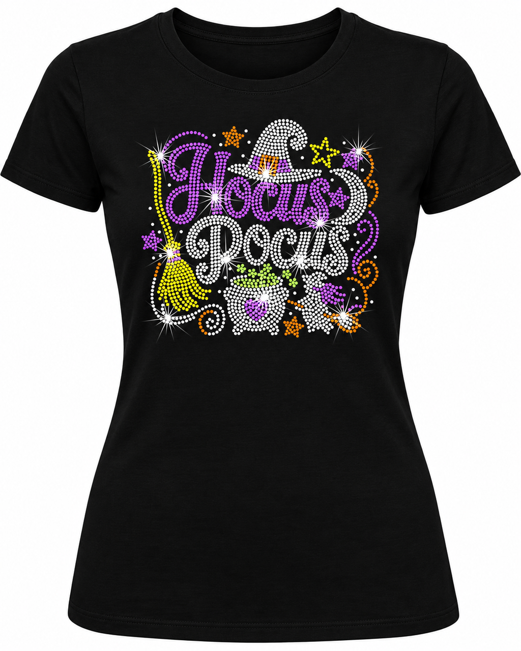 Hocus Pocus Halloween Rhinestone T-Shirt