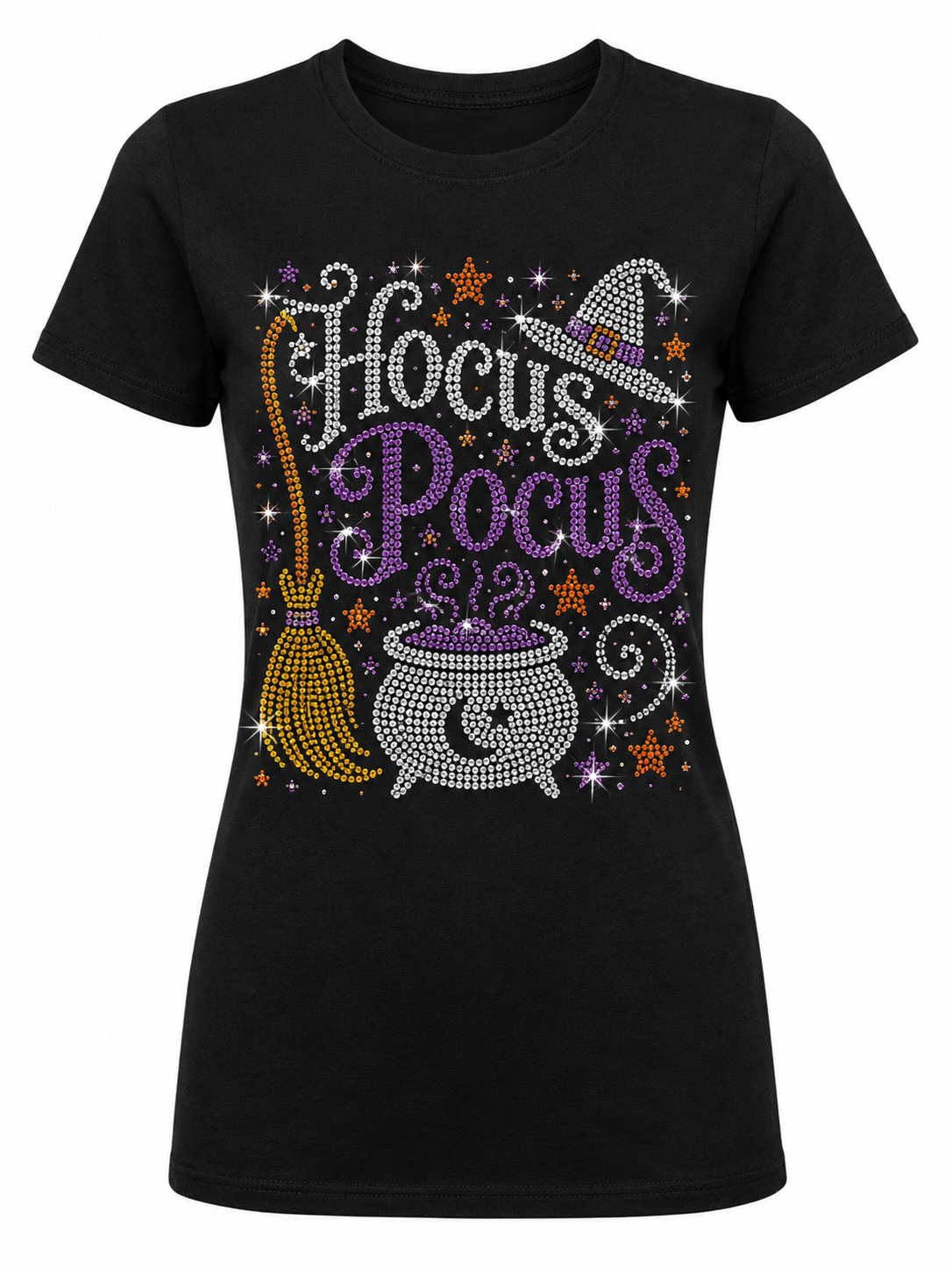 Hocus Pocus 2A - Halloween Rhinestone T-shirt