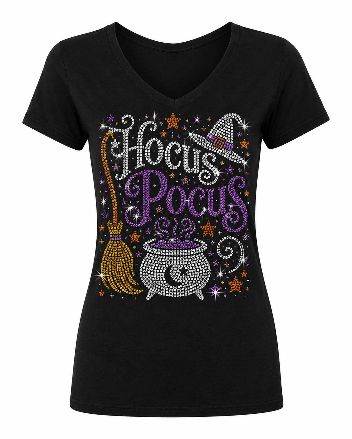 Hocus Pocus 2A - Halloween Rhinestone T-shirt