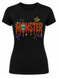 Monster - Halloween Rhinestone T-shirt
