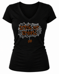 TRICK OR TREAT - HALLOWEEN RHINESTONE T-SHIRT