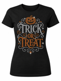 Trick or Treat 4 - Halloween Rhinestone T-shirt