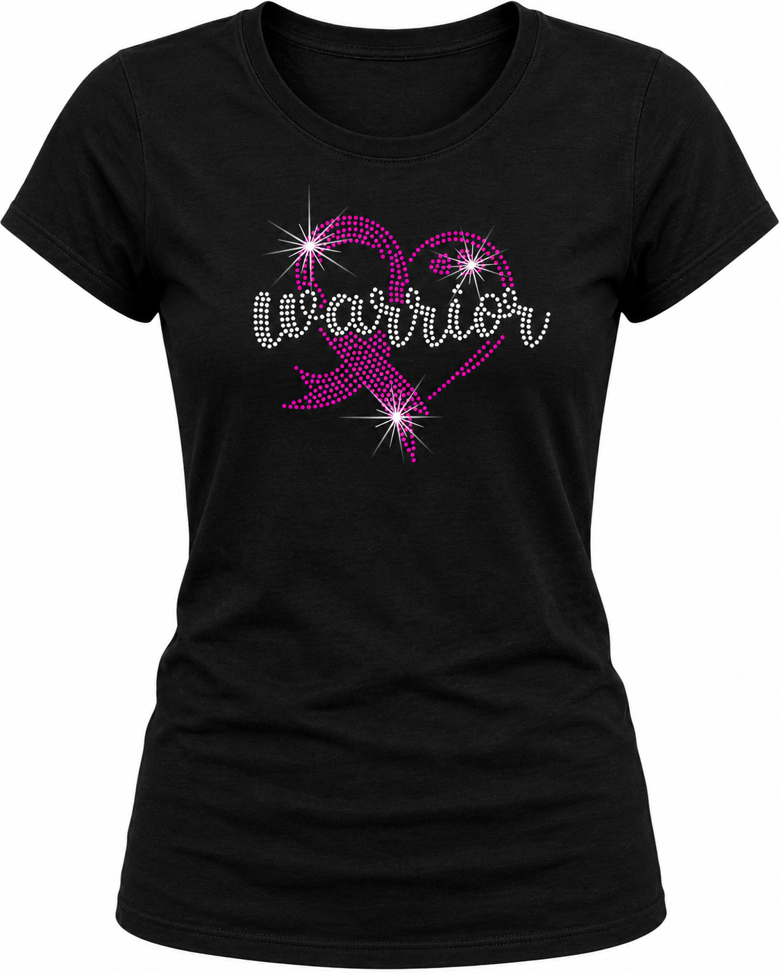 Cancer Warrior Rhinestone T-Shirt